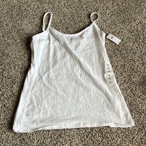 Old navy white tank top with tags